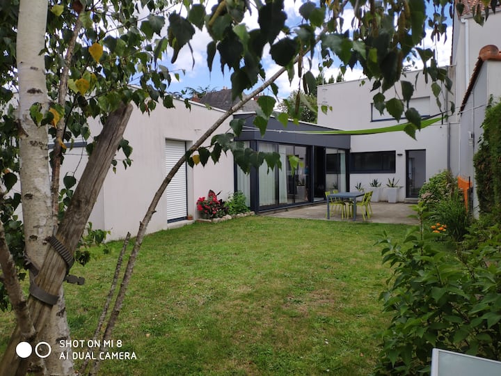 Maison Architecte Nantes Sud avec jardin clos - Vertou