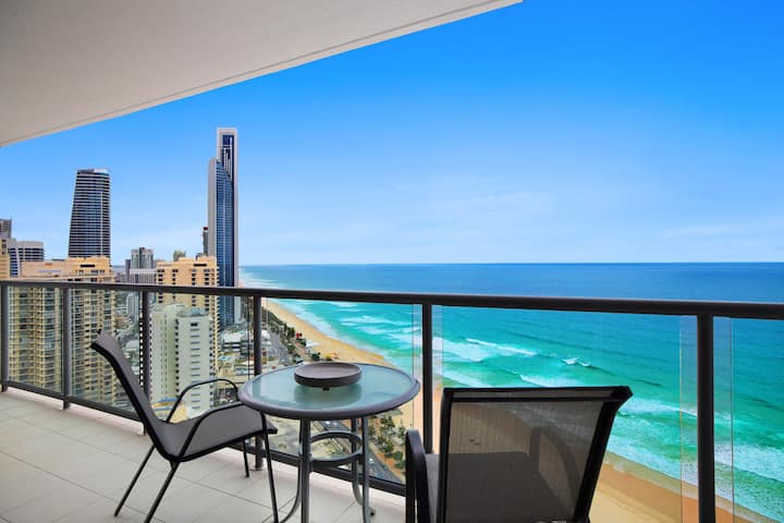 Peninsula Apartment 32b 2 Brm Ocean Views - Gold Coast