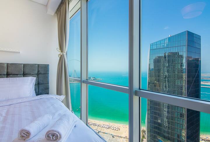 Modern Style Panoramic Sea View 3 Bedroom En-suite + Maid - Dubai
