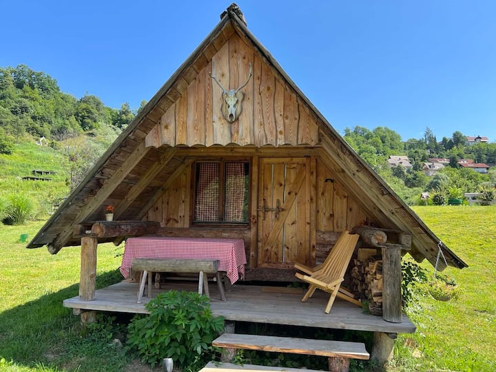 Wooden Glamp Cabin #1 - Slovénie