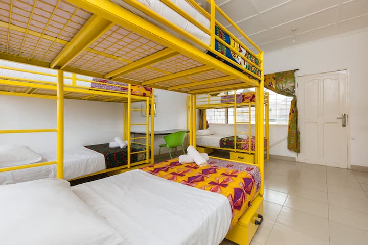 Agoo Hostel bed in (6-bed female dorm) - Prampram - Ghana