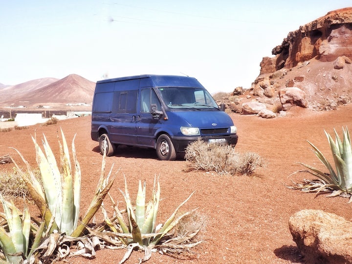 Discover lanzarote in a Ford Transit - Costa Teguise