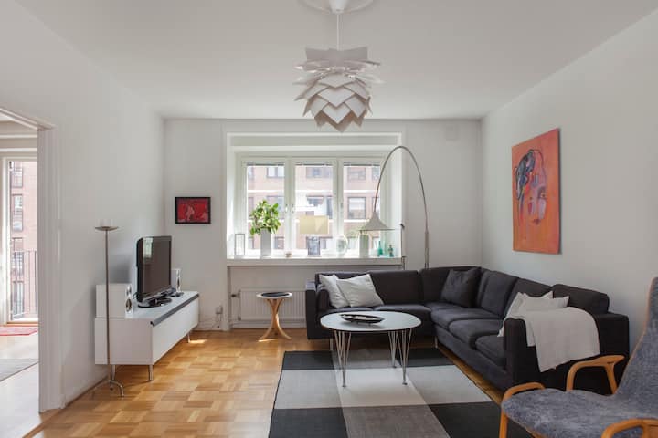 Light apartment of 117 m2 in central Gothenburg - Göteborg