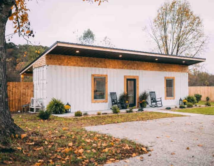 Luna Cottage Shipping Container Tiny House - New Plymouth, OH