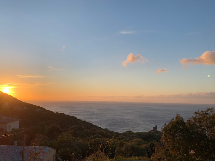 Villa Avec Vue Imprenable Sur La Mer Cap Corse - Cap Corse