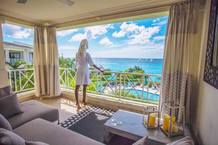 Designer Penthouse - Stunning Views & Location - Barbados