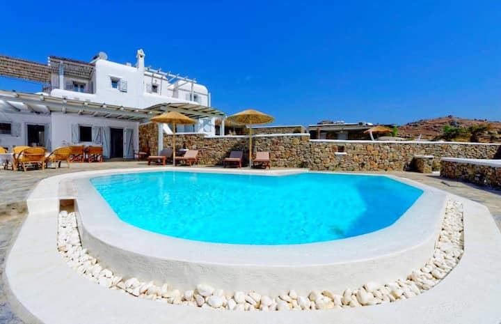 Sea View Villa With Private Pool Mykonos - Mykonos