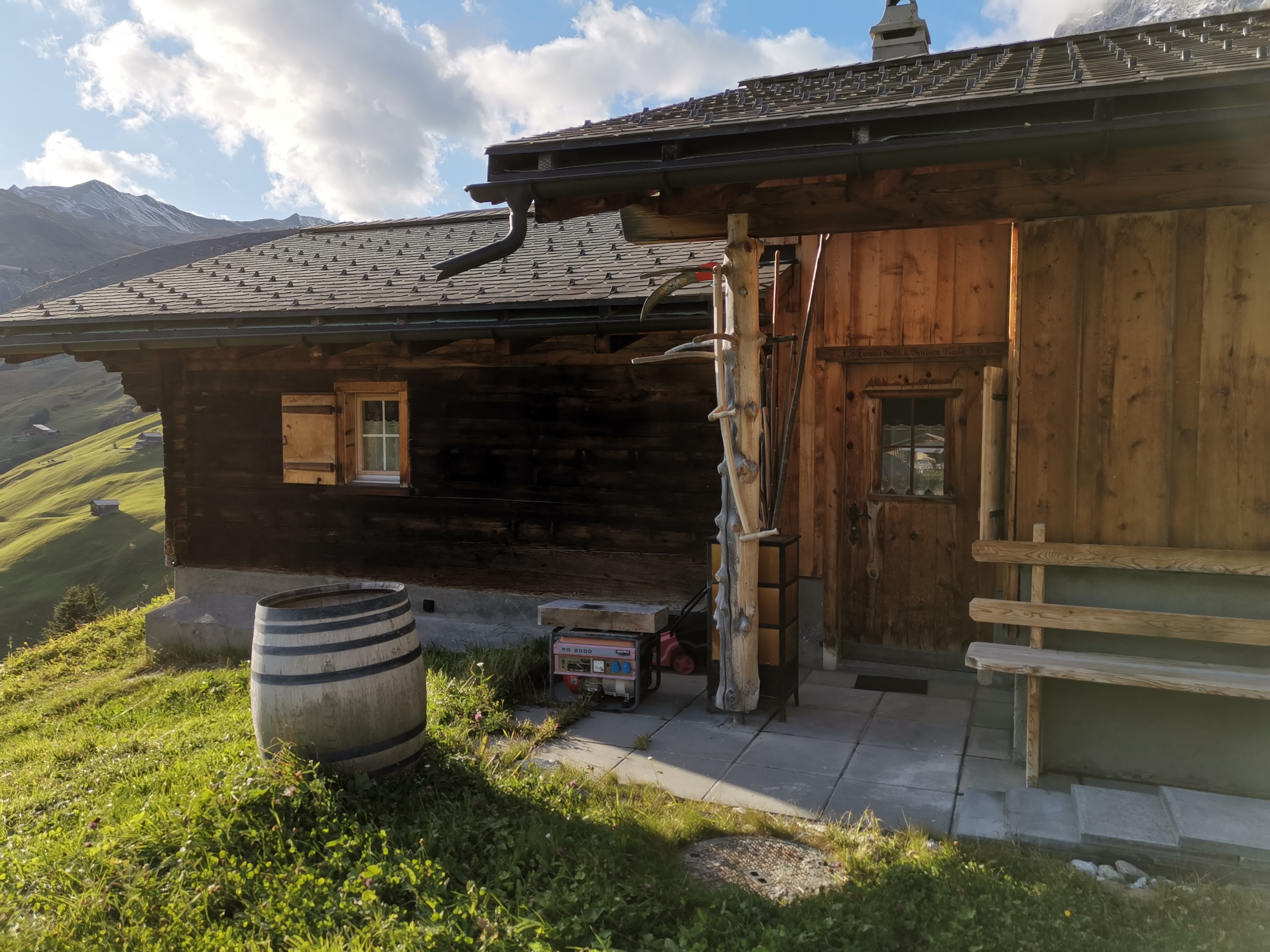 Alphütte Partnun, (St. Antönien). 5-Zimmerunterkunft für 9 Personen - Sankt Antönien