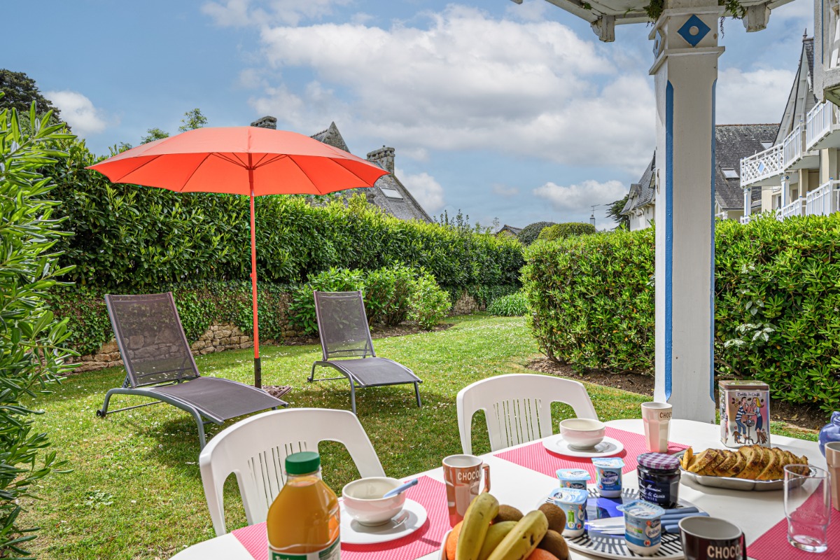 Appartement avec jardin privatif et piscine dans une résidence à 50 m de la plage (Finistère, Bretagne)Abonnez-vous à la newsletter ! - Plage de Bénodet