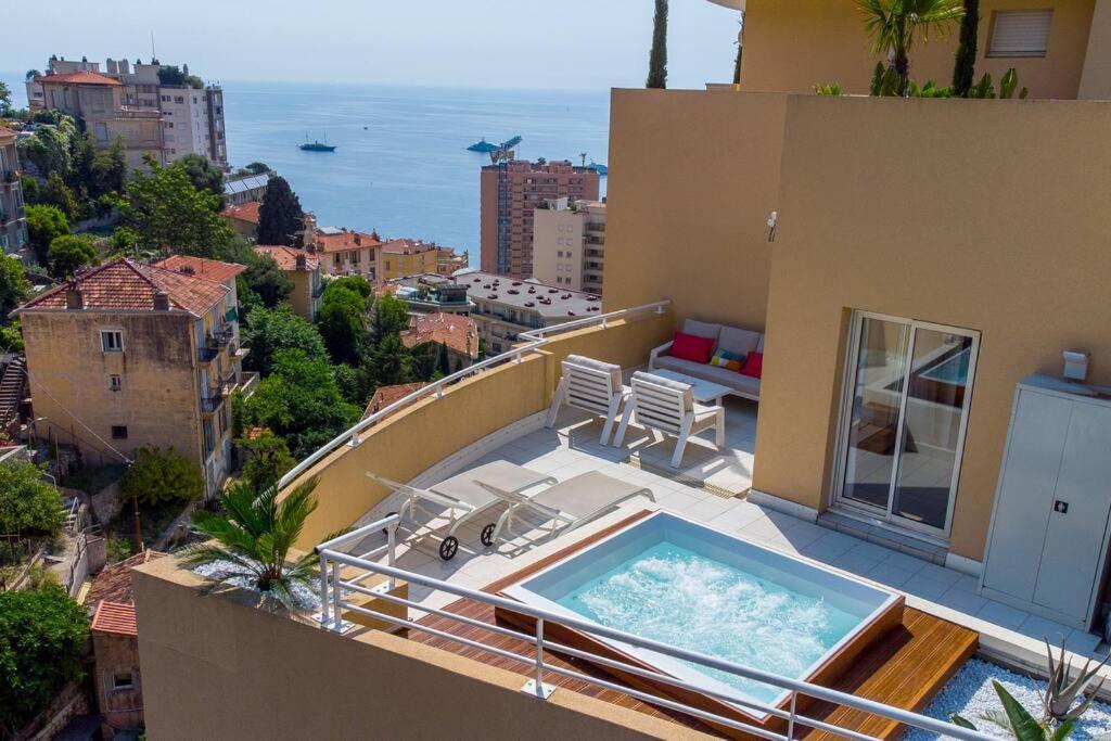 Penthouse Exceptionnel Vue Mer Proche Monaco - La Turbie
