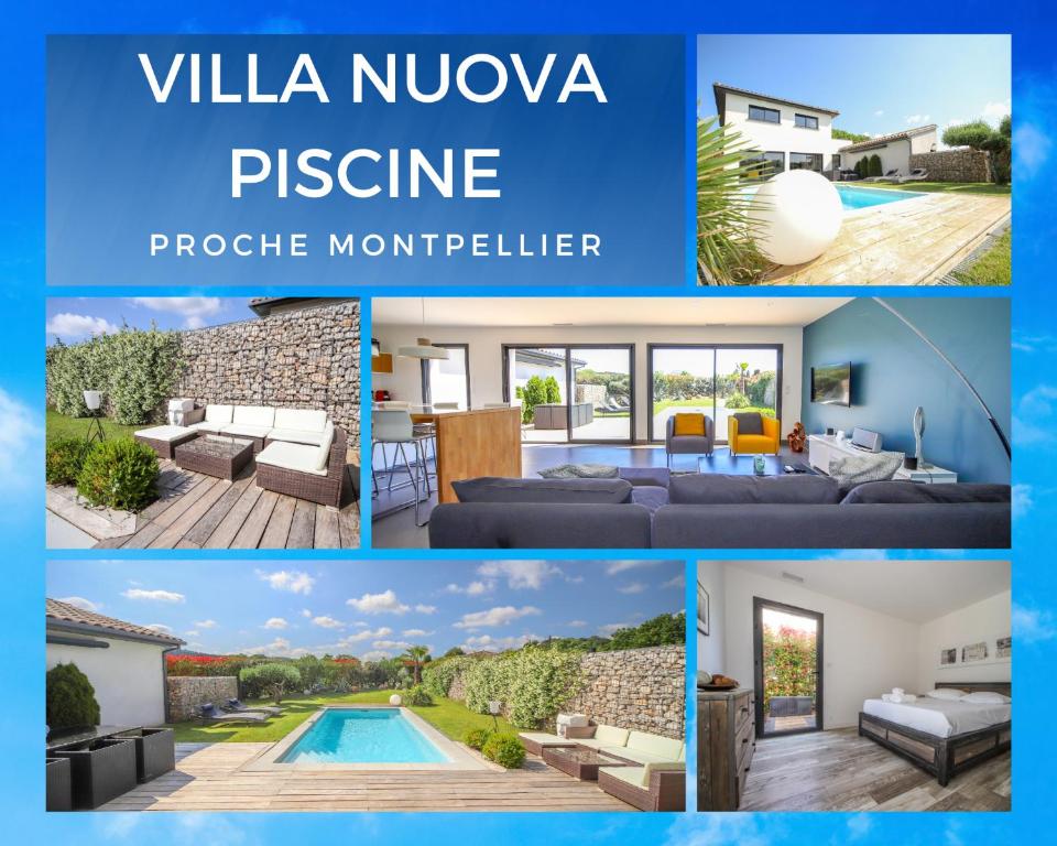 Villa Nuova Piscine Proche Montpellier - Juvignac