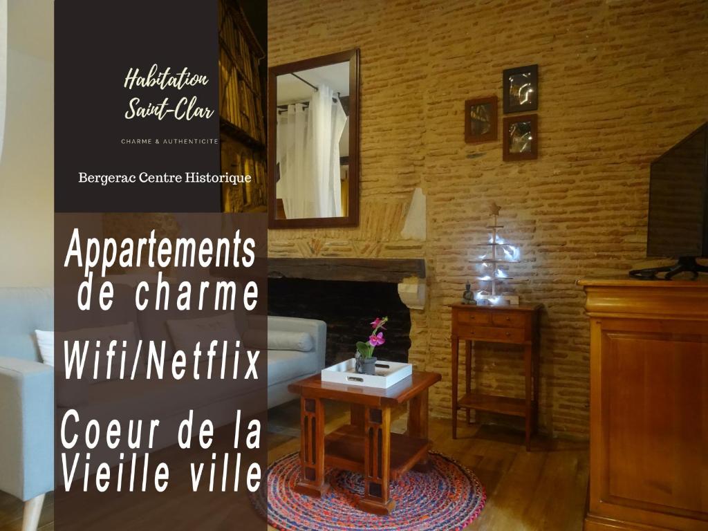Habitation Saint-clar Vieille Ville - Bergerac