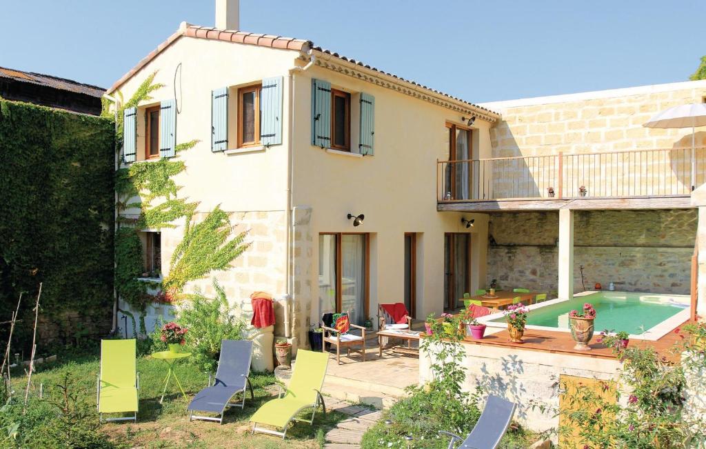 Beautiful Home In Marsillargues With 3 Bedrooms, Private Swimming Pool And Outdoor Swimming Pool - Lunel