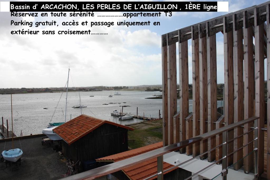 Arcachon T3 Wifi Les Perles De L Aiguillon Vue Bassin 1ère Ligne 4 à 6 Personnes - La Teste-de-Buch