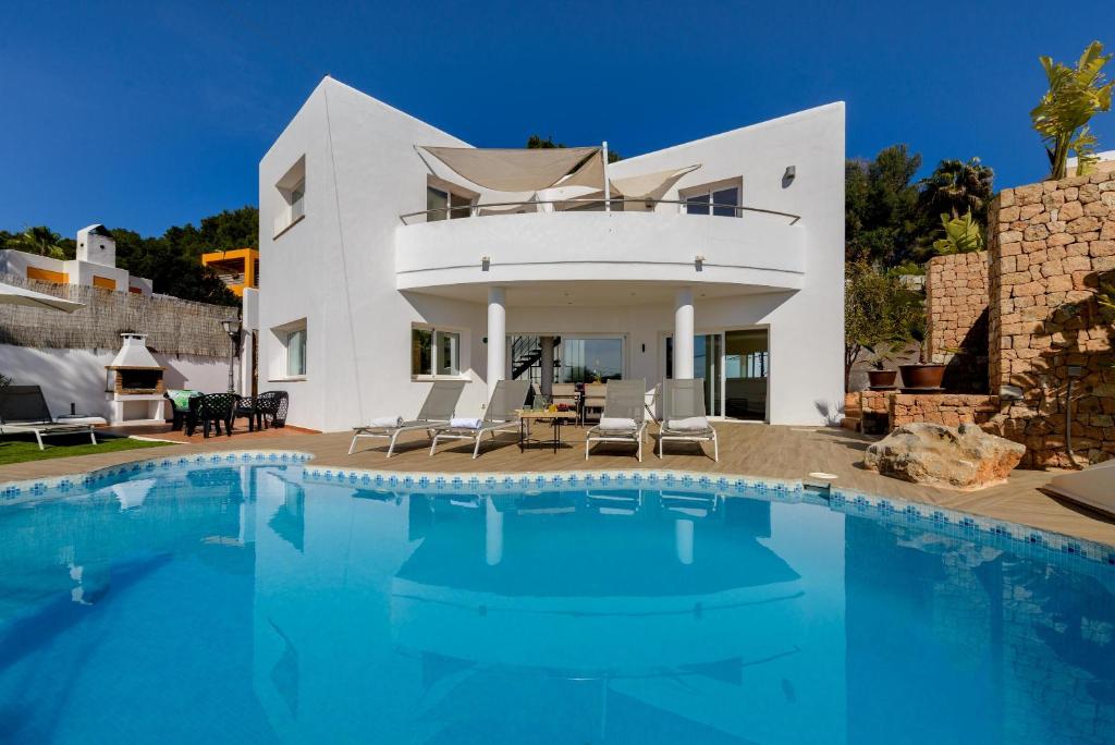 Villa By Ibiza W/ Pool, Sea Views, Sundown, Bbq - Ibiza