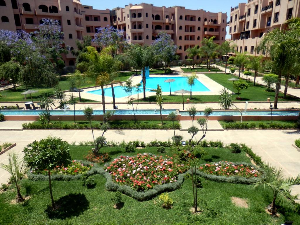 Appart Piscine Jardin somptueux à 2 min de palmeraie et 10 min de Majorelle - Marrakech