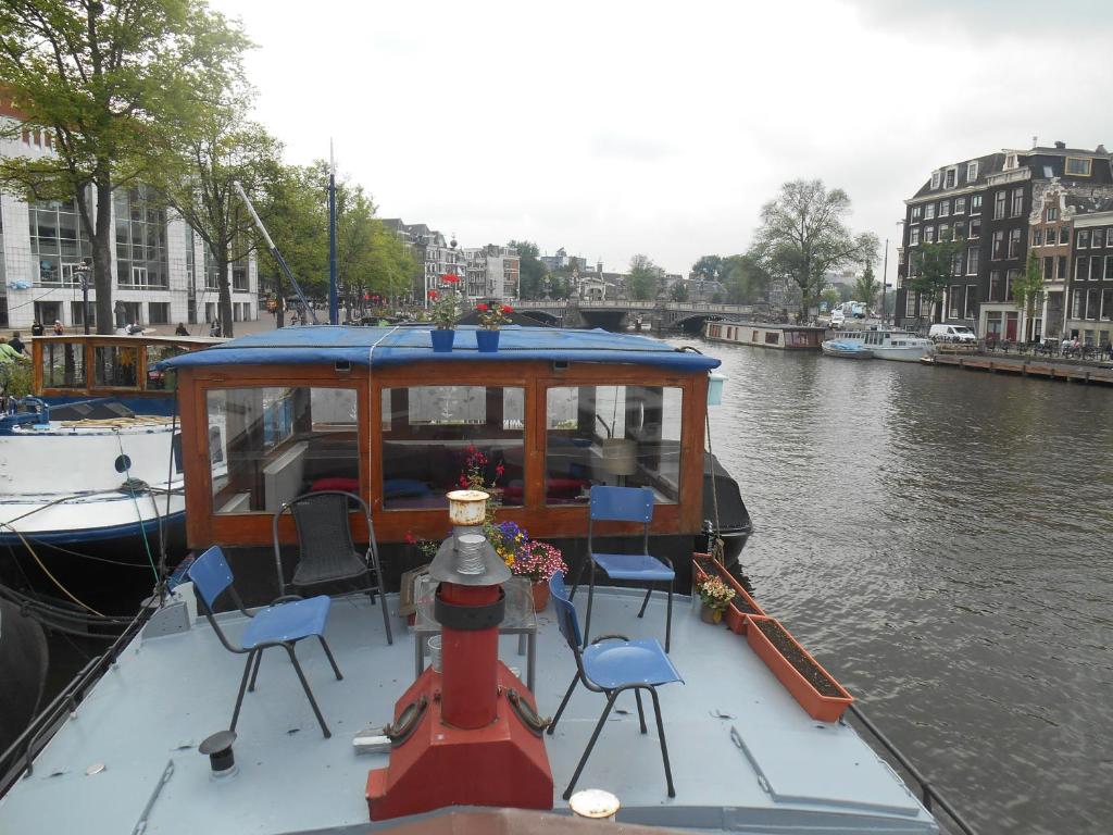 Waterloo Square River Vieuw Houseboat - Amsterdam