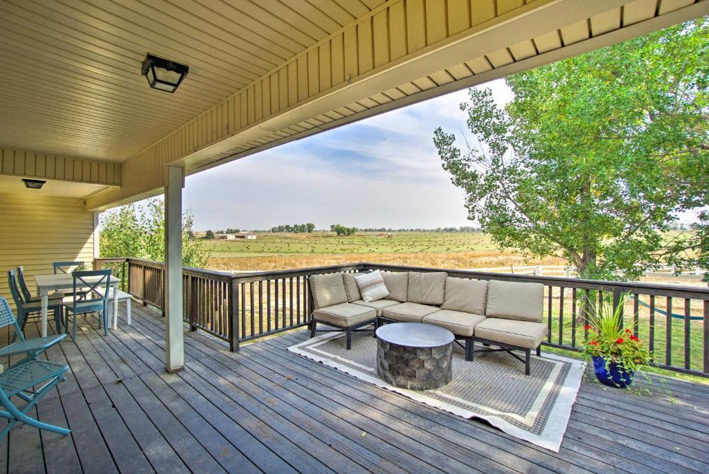 Fort Collins Farmhouse with Hot Tub and Game Room - Pierce
