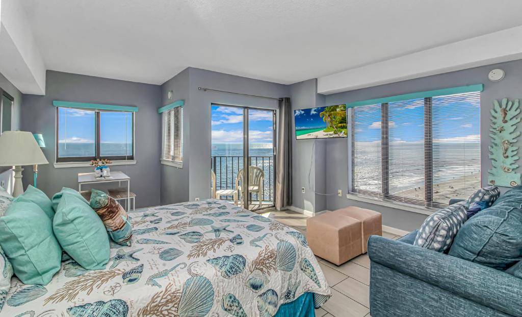 Angled Oceanfront Studio With Incredible Views! Palace Resort 1003 - Sleeps 4 Guests - South Carolina