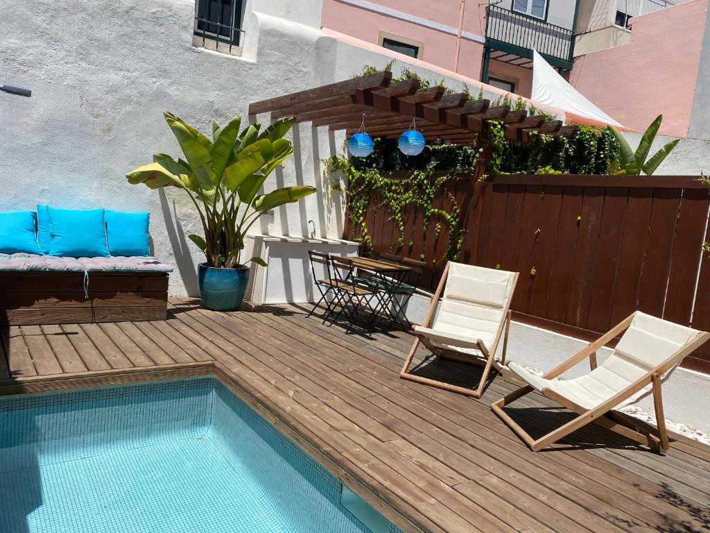 ESTRELA 21- Home With Private Pool - Campo de Ourique