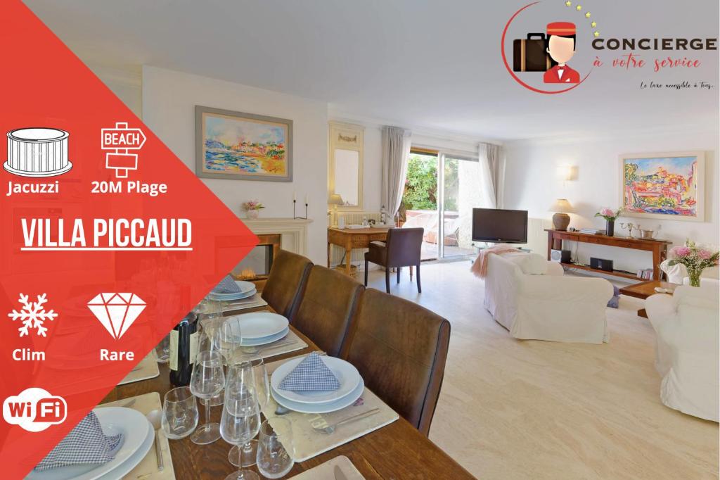Villa Picaud - Jacuzzi - 50m Plage - Unique Centre Cannes - Cannes