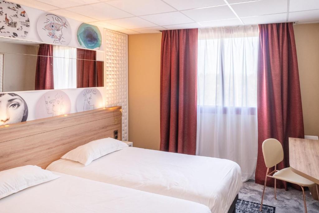 Brit Hotel Nantes La Beaujoire - L'amandine - Carquefou