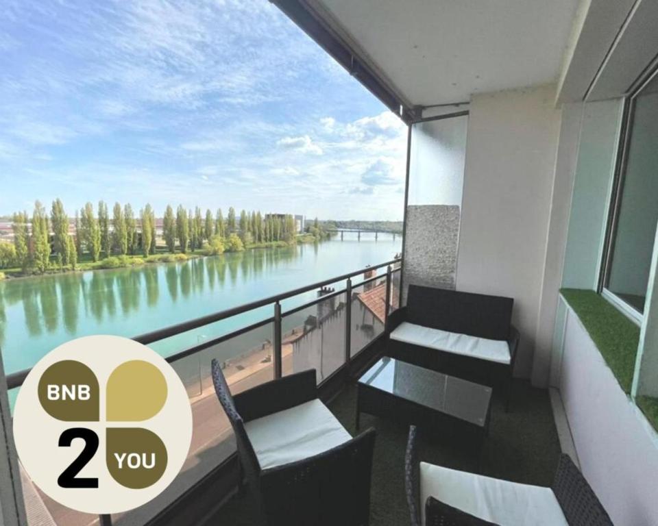 Bnb2you Magnificent Apartment With Superb View Of The Saône - Chalon-sur-Saône