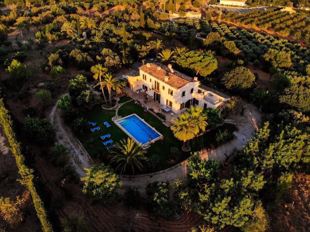 Son Jordi nou, beautiful villa near Alaro big swimming pool, BBQ mountain views 12people - Balearic Islands
