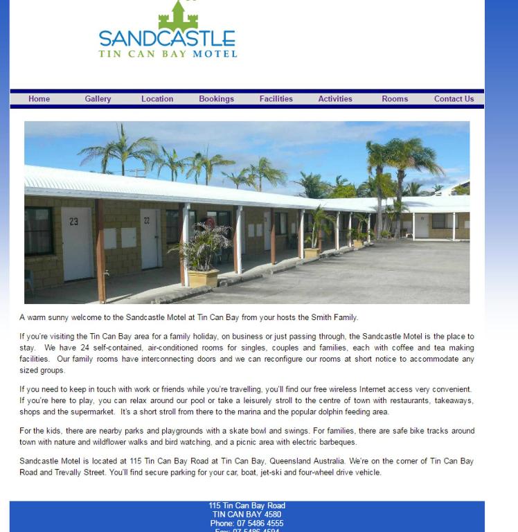 Sandcastle Motel Tin Can Bay - Fraser Island