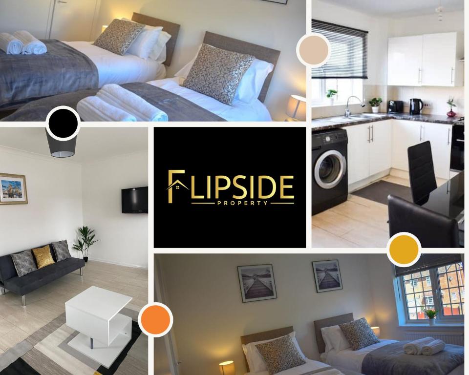  3 Bed House Aylesbury, Flipside Property Serviced Accommodation Business/Family - Aylesbury