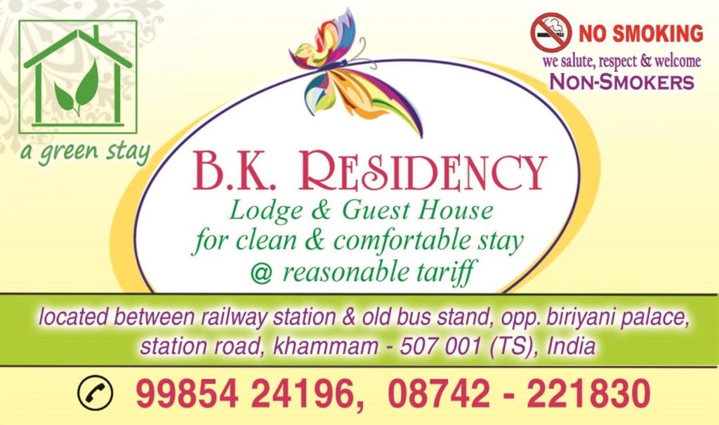 bk residency - Khammam