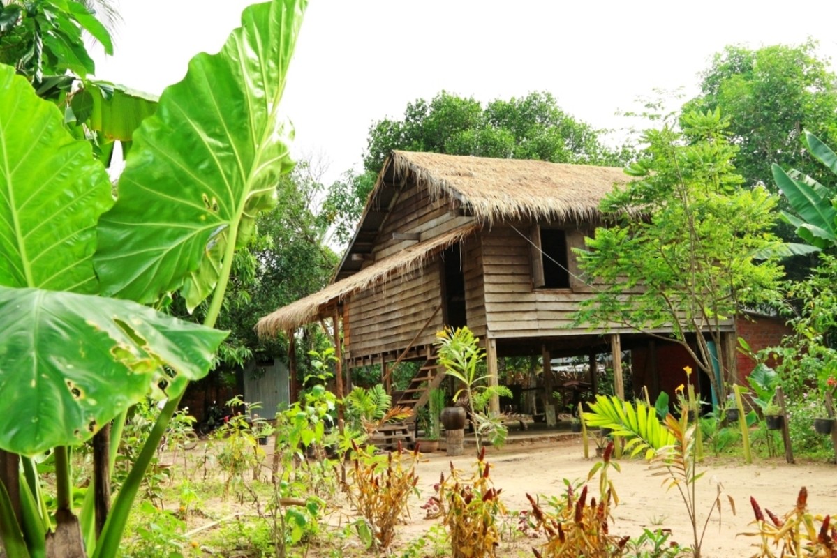 Maison Traditionnelle Cambodgienne - Cambodge